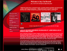 Tablet Screenshot of jazzcatrecords.com